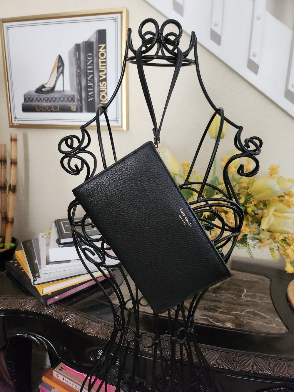 Kate Spade leather Wristlet NEW